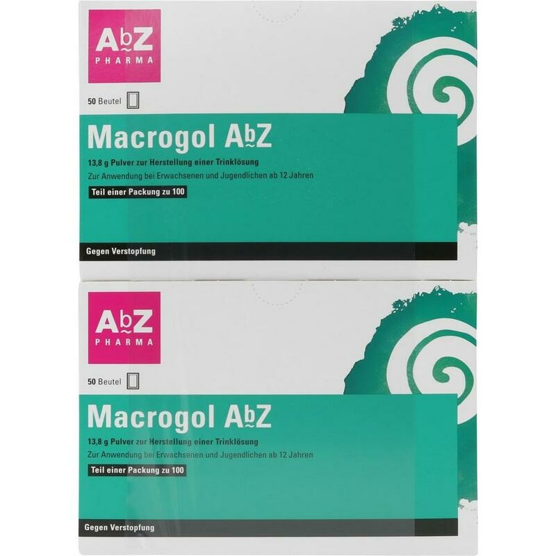 MACROGOL AbZ Plv.z.Her.e.Lsg.z.Einnehmen