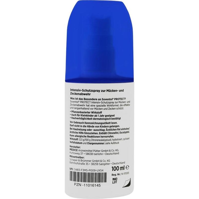 SOVENTOL PROTECT Intensiv-Schutzspray Mückenabwehr