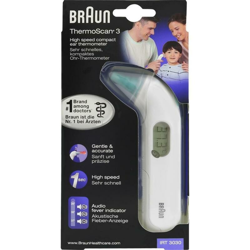 BRAUN THERMOSCAN 3 Infrarot-Ohrthermometer
