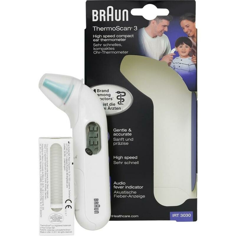 BRAUN THERMOSCAN 3 Infrarot-Ohrthermometer