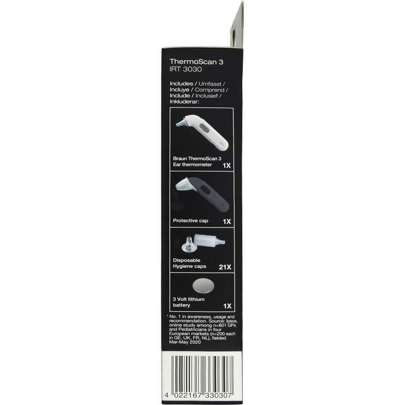 BRAUN THERMOSCAN 3 Infrarot-Ohrthermometer