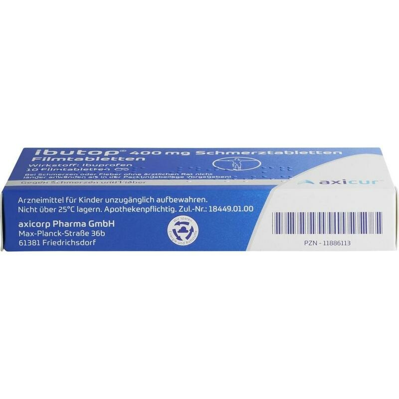 IBUTOP 400 mg Schmerztabletten Filmtabletten