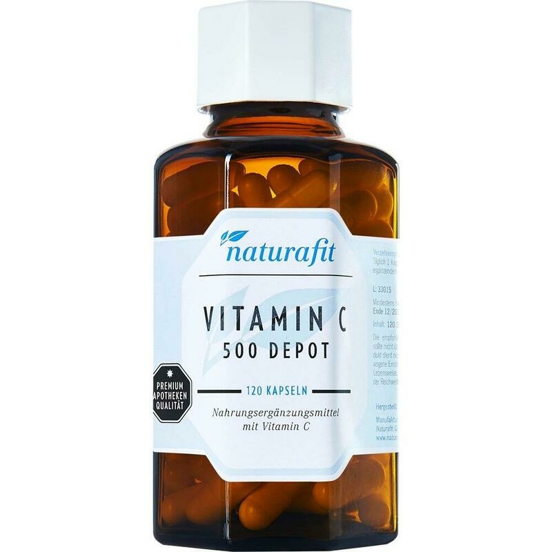 NATURAFIT Vitamin C 500 Depot Kapseln