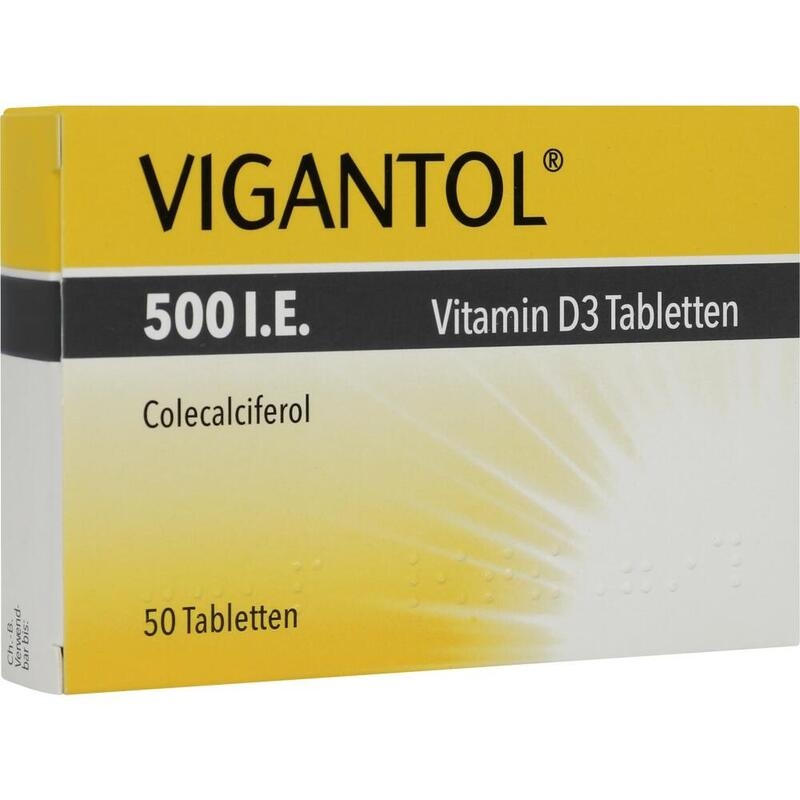 VIGANTOL 500 I.E. Vitamin D3 Tabletten