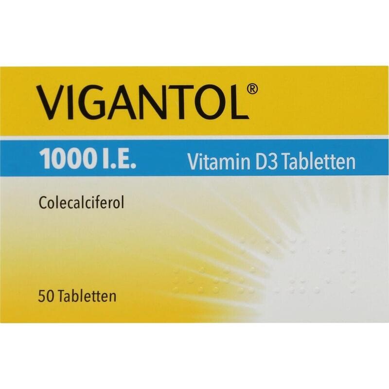 VIGANTOL 1.000 I.E. Vitamin D3 Tabletten