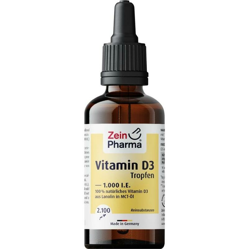 VITAMIN D3 TROPFEN 1.000 I.E. 2100 Tro.ZeinPharma