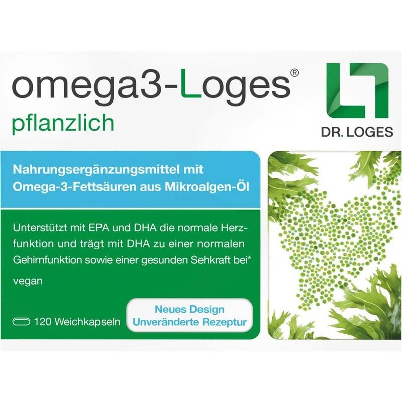 OMEGA3-LOGES pflanzlich Kapseln