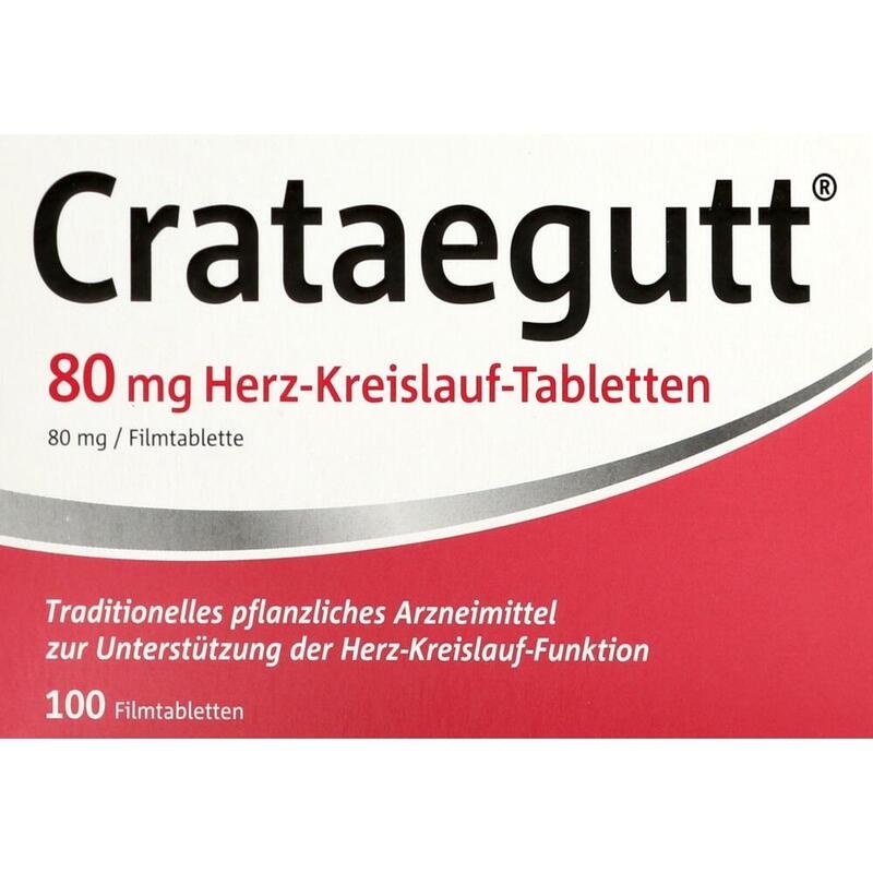 CRATAEGUTT 80 mg Herz-Kreislauf-Tabletten