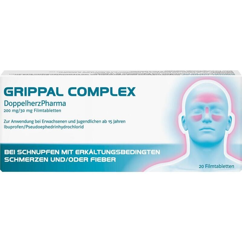 GRIPPAL COMPLEX DoppelherzPharma 200 mg/30 mg FTA