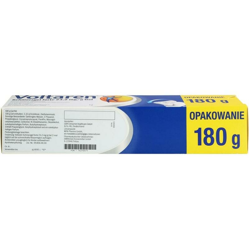 VOLTAREN Schmerzgel forte 23,2 mg/g