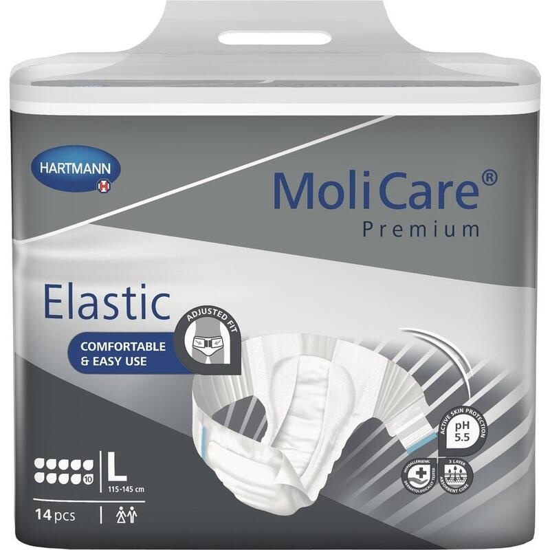 MOLICARE Premium Elastic Slip 10 Tropfen Gr.L