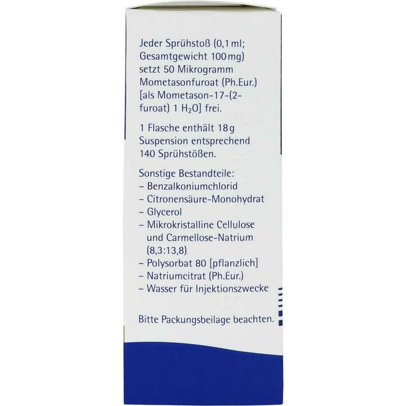 MOMETASON beta Heuschnupfenspray 50μg/Sp.140 Sp.St