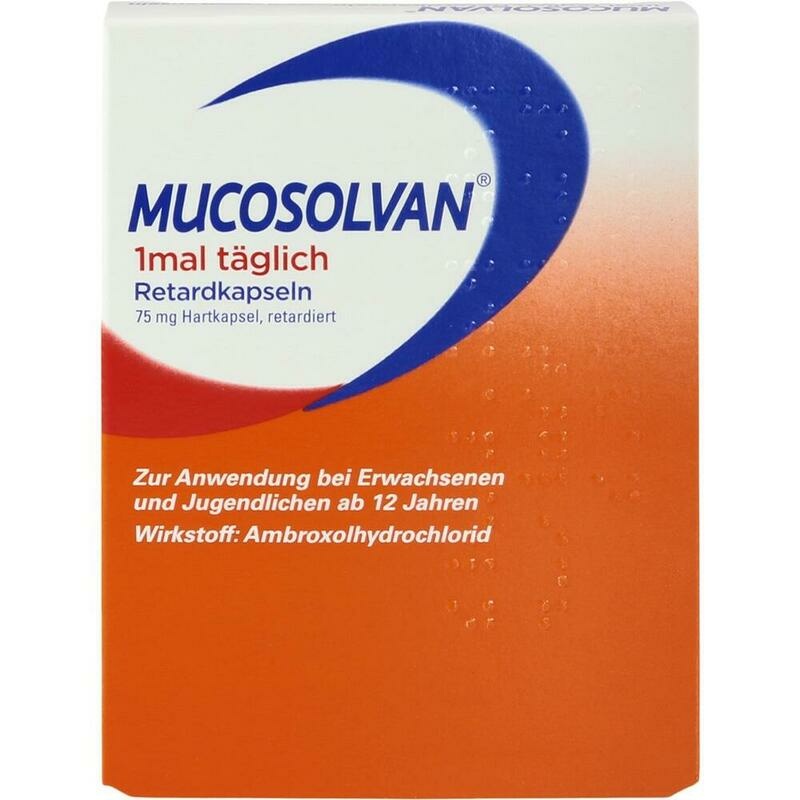 MUCOSOLVAN 1mal täglich Retardkapseln