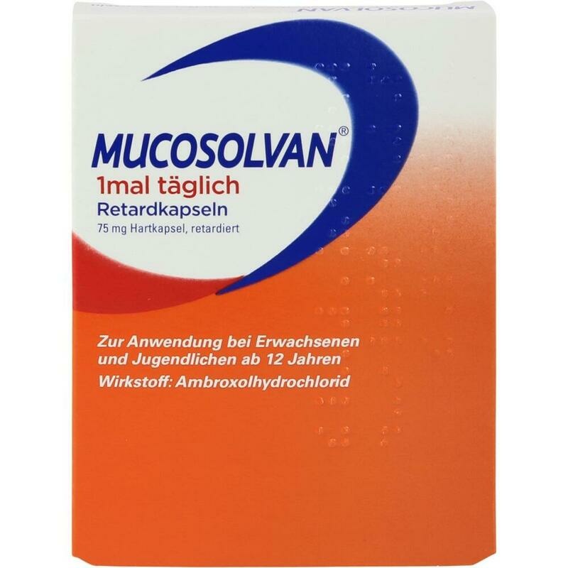 MUCOSOLVAN 1mal täglich Retardkapseln