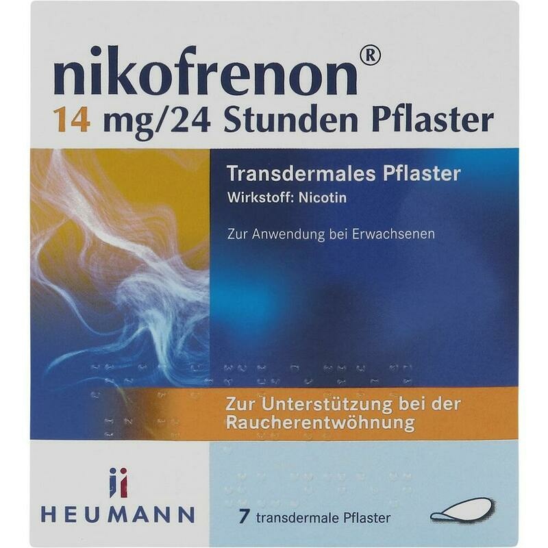 NIKOFRENON 14 mg/24 Stunden Pflaster transdermal