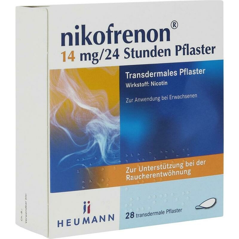 NIKOFRENON 14 mg/24 Stunden Pflaster transdermal