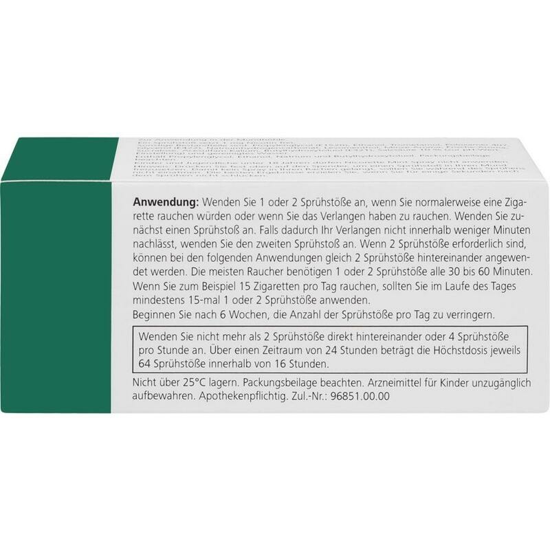 NICORETTE Mint Spray 1 mg/Sprühstoß