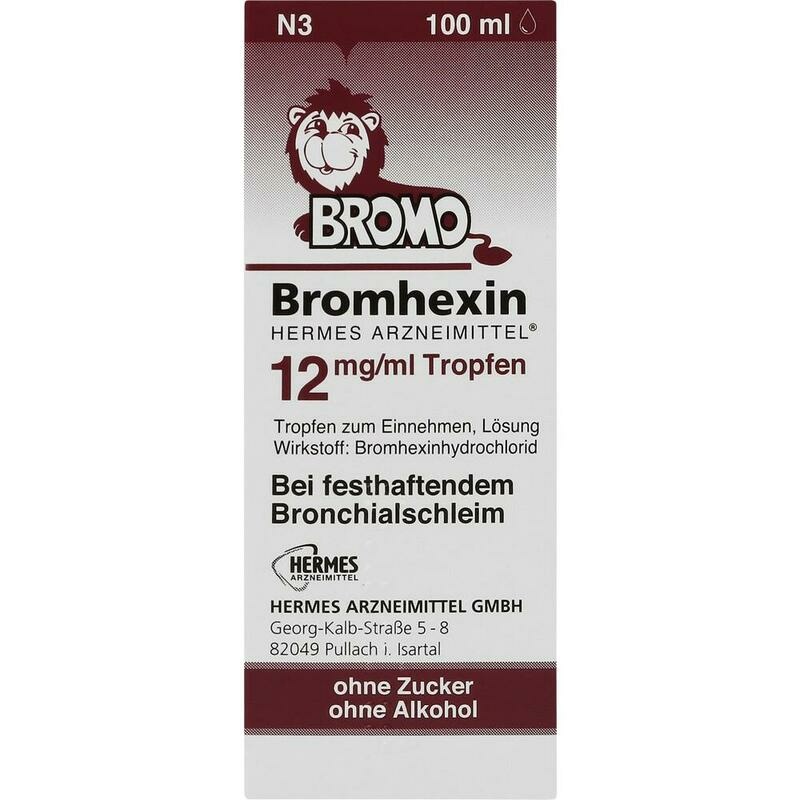 BROMHEXIN Hermes Arzneimittel 12 mg/ml Tropfen