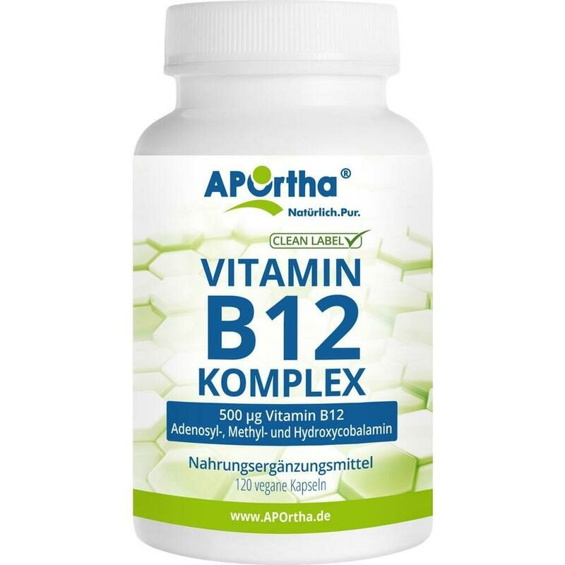VITAMIN B12 KOMPLEX vegan Kapseln