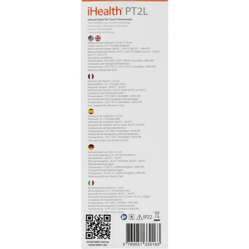 STIRNTHERMOMETER kontaktlos