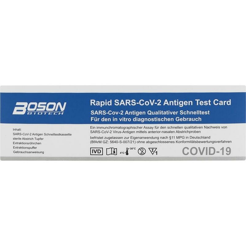 BOSON SARS-CoV-2 Antigen Test Laien Nasenabstrich