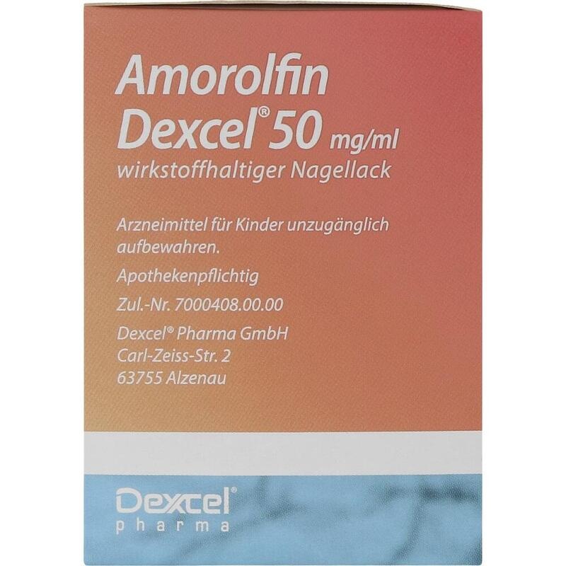 AMOROLFIN Dexcel 50 mg/ml wirkstoffhalt.Nagellack