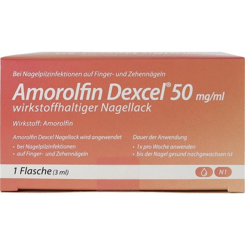 AMOROLFIN Dexcel 50 mg/ml wirkstoffhalt.Nagellack