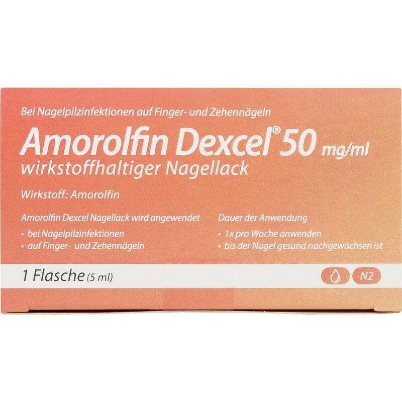 AMOROLFIN Dexcel 50 mg/ml wirkstoffhalt.Nagellack