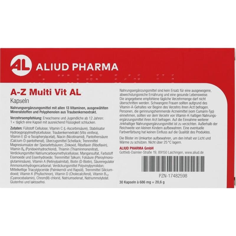 A-Z Multi Vit AL Kapseln