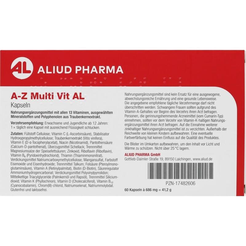 A-Z Multi Vit AL Kapseln