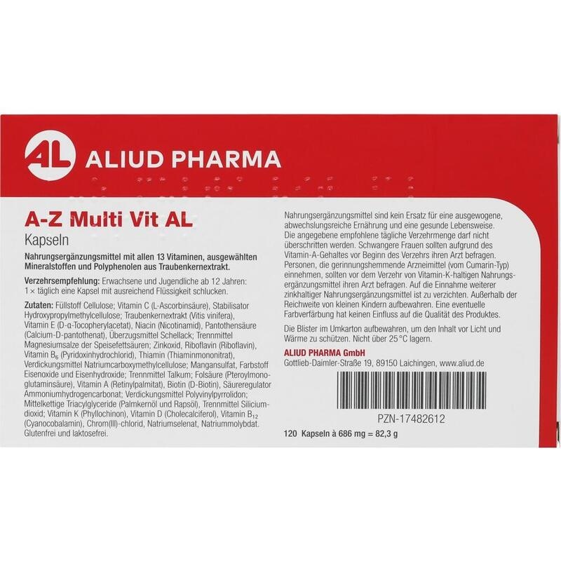 A-Z Multi Vit AL Kapseln