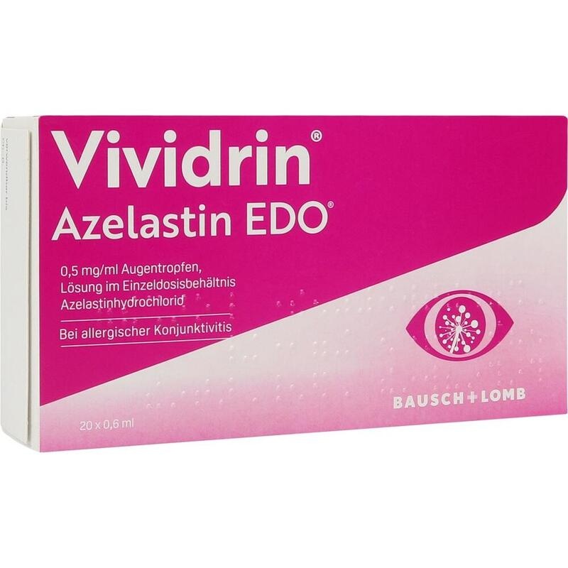 VIVIDRIN Azelastin EDO 0,5 mg/ml Augentr.Lsg.i.EDP