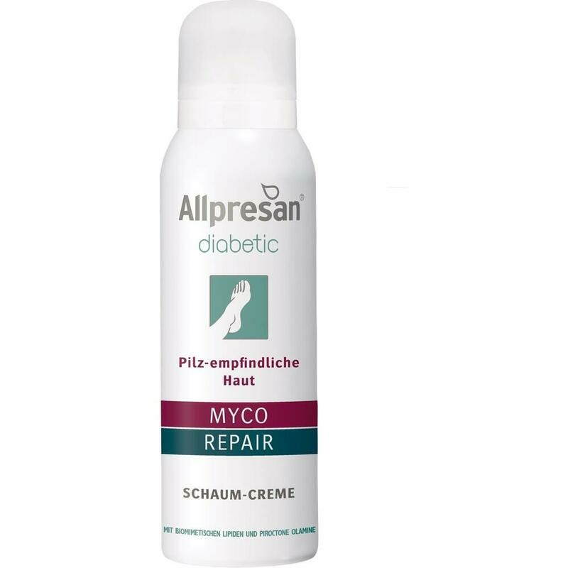 ALLPRESAN diabetic Myco+Repair Schaum-Creme