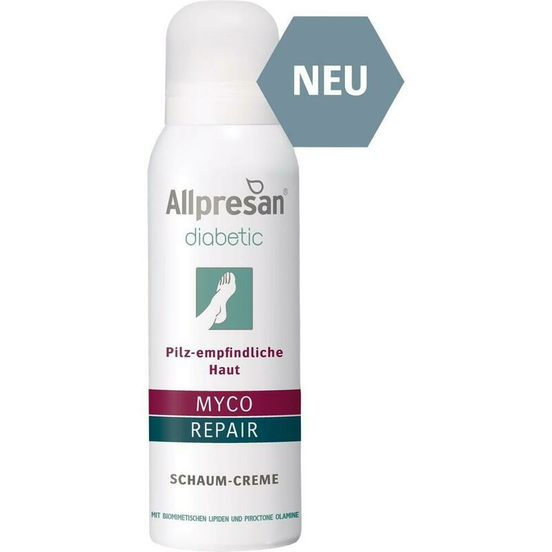 ALLPRESAN diabetic Myco+Repair Schaum-Creme