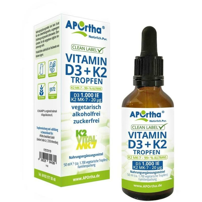 VITAMIN D3 1000 I.E.+Vitamin K2 VITAL 20 μg Tropf.