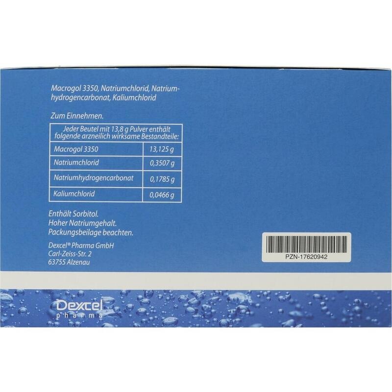 MACROGOL plus Elektrolyte Dexcel 13,7 g PLE