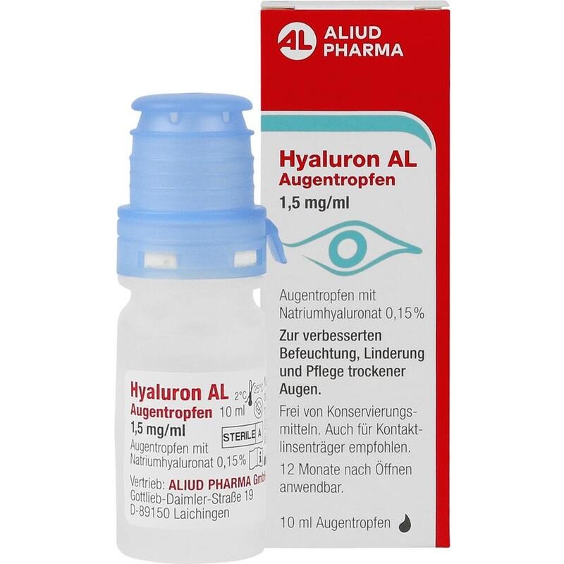 HYALURON AL Augentropfen 1,5 mg/ml