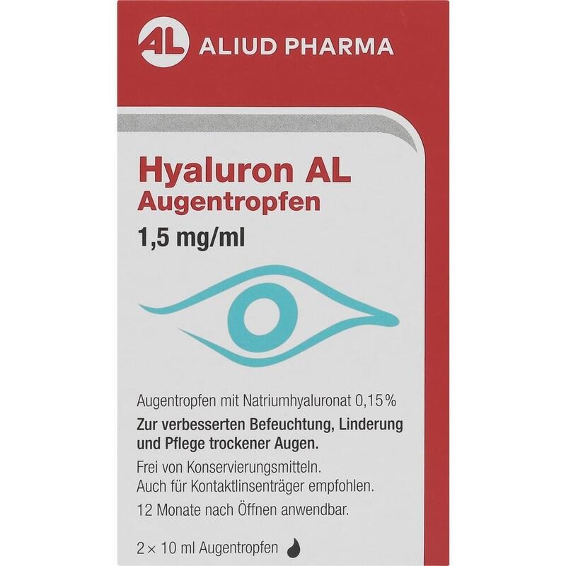 HYALURON AL Augentropfen 1,5 mg/ml