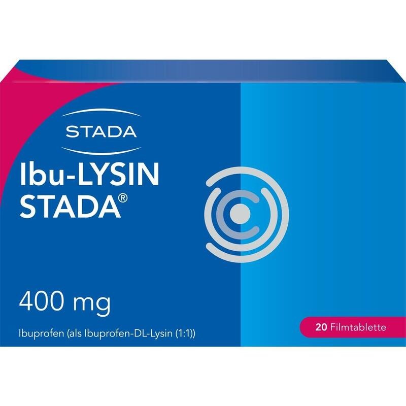 IBU-LYSIN STADA 400 mg Filmtabletten