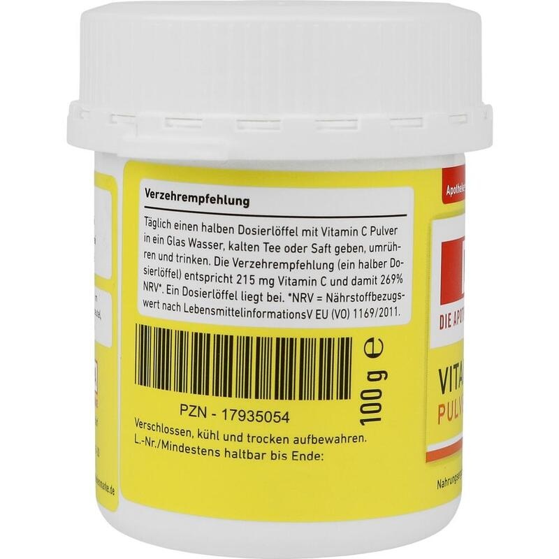 WEPA Vitamin C Pulver Dose