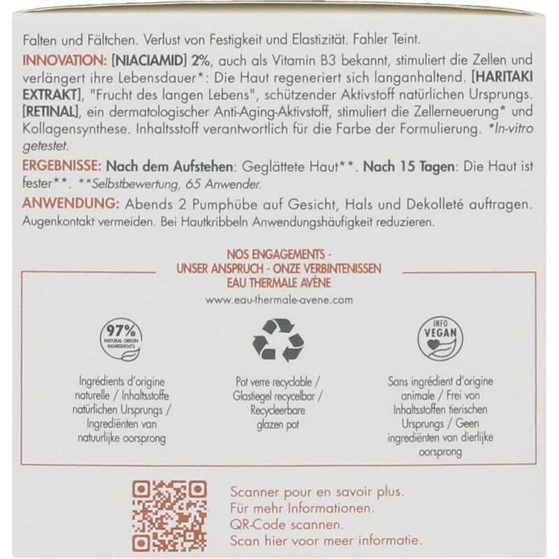 AVENE Hyaluron Activ B3 Multi-Intensive Nachtcreme