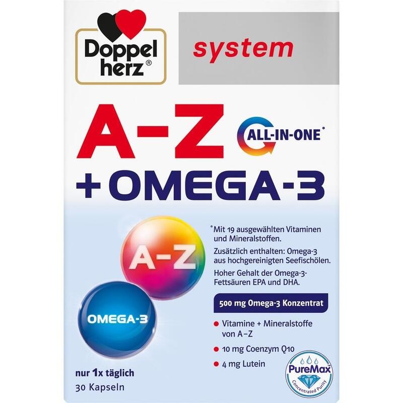 DOPPELHERZ A-Z+Omega-3 all-in-one system Kapseln