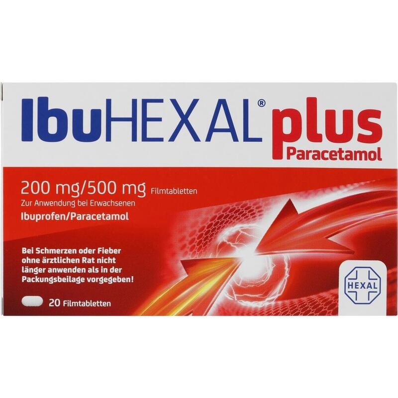 IBUHEXAL plus Paracetamol 200 mg/500 mg Filmtabl.