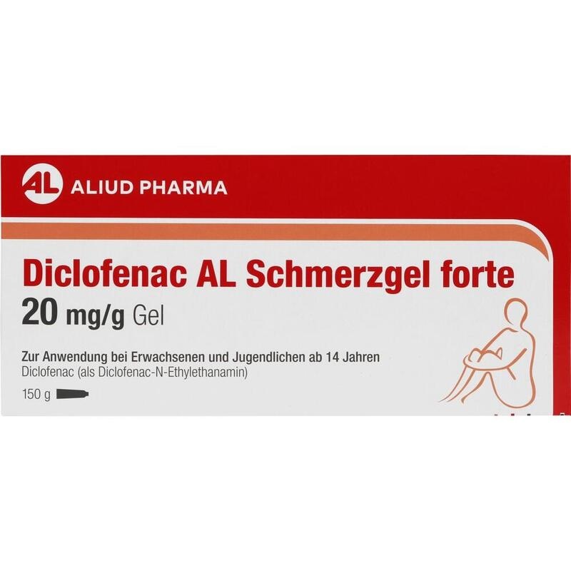 DICLOFENAC AL Schmerzgel forte 20 mg/g