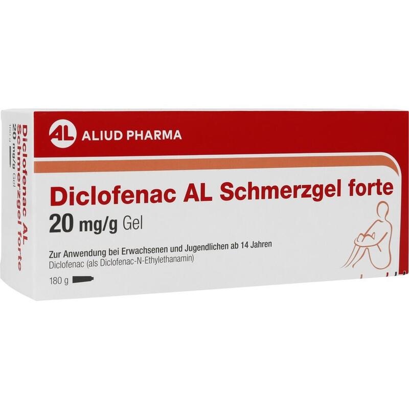 DICLOFENAC AL Schmerzgel forte 20 mg/g