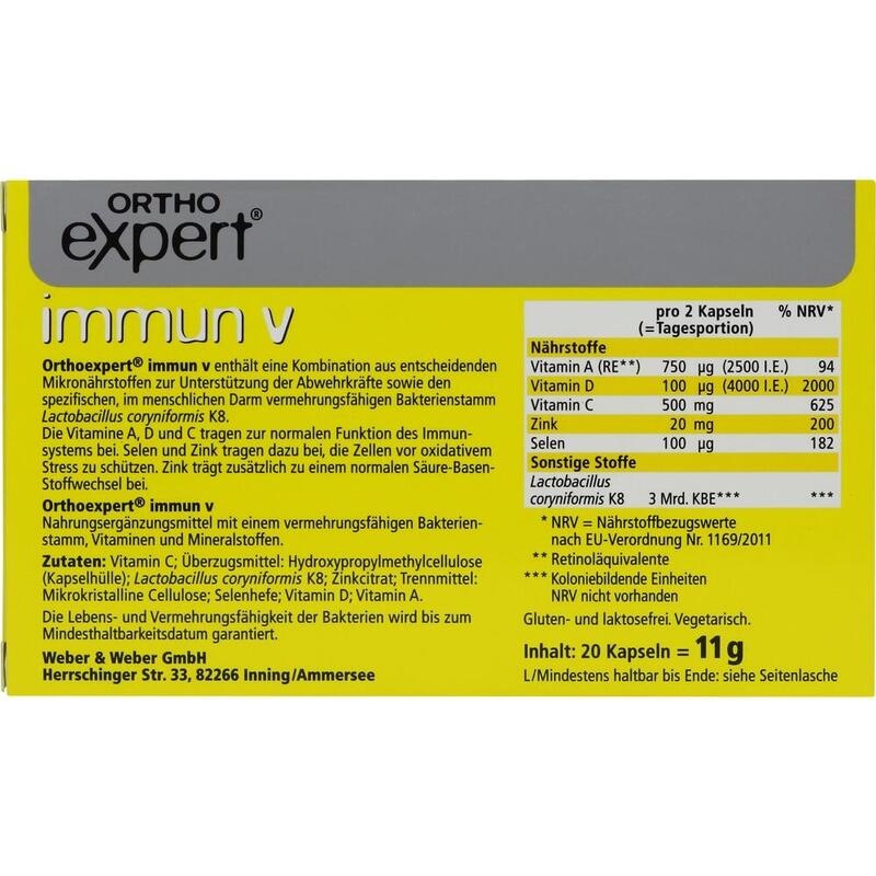 ORTHOEXPERT immun v Kapseln