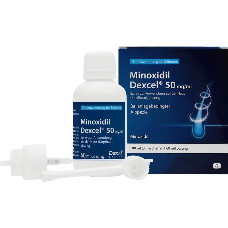 MINOXIDIL Dexcel 50 mg/ml Spray z.Anw.a.d.Kopfhaut