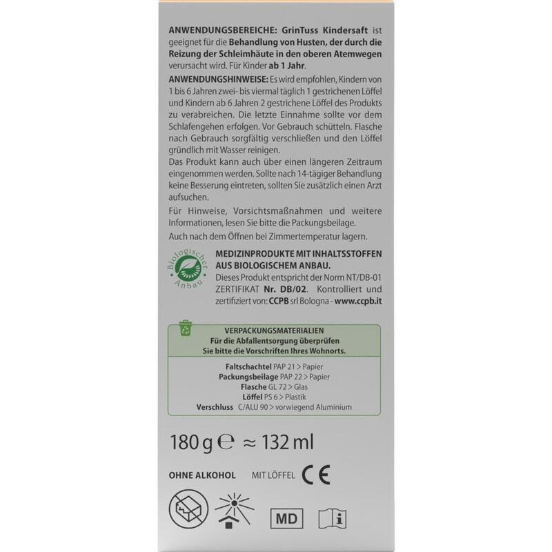 GRINTUSS Kindersaft