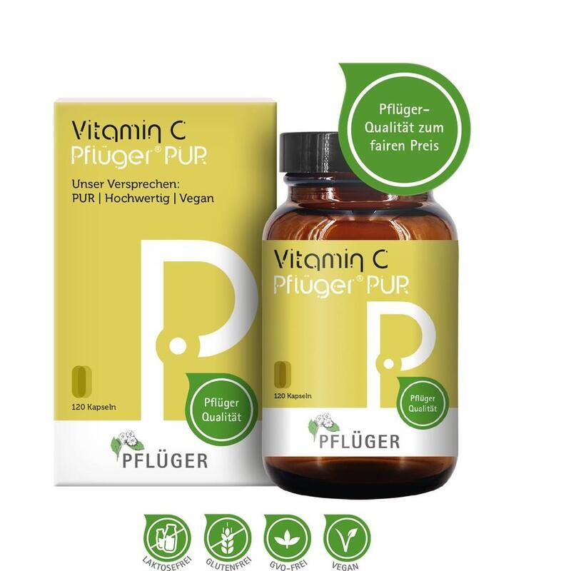 VITAMIN C PFLÜGER PUR 250 mg Kapseln