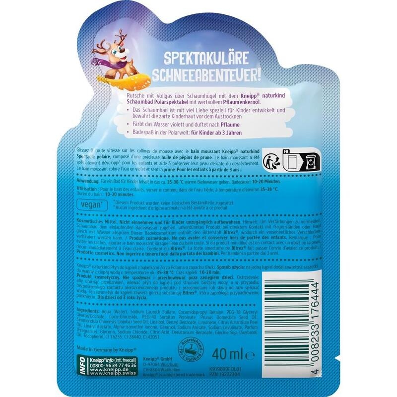 KNEIPP naturkind Polarspektakel Schaumbad